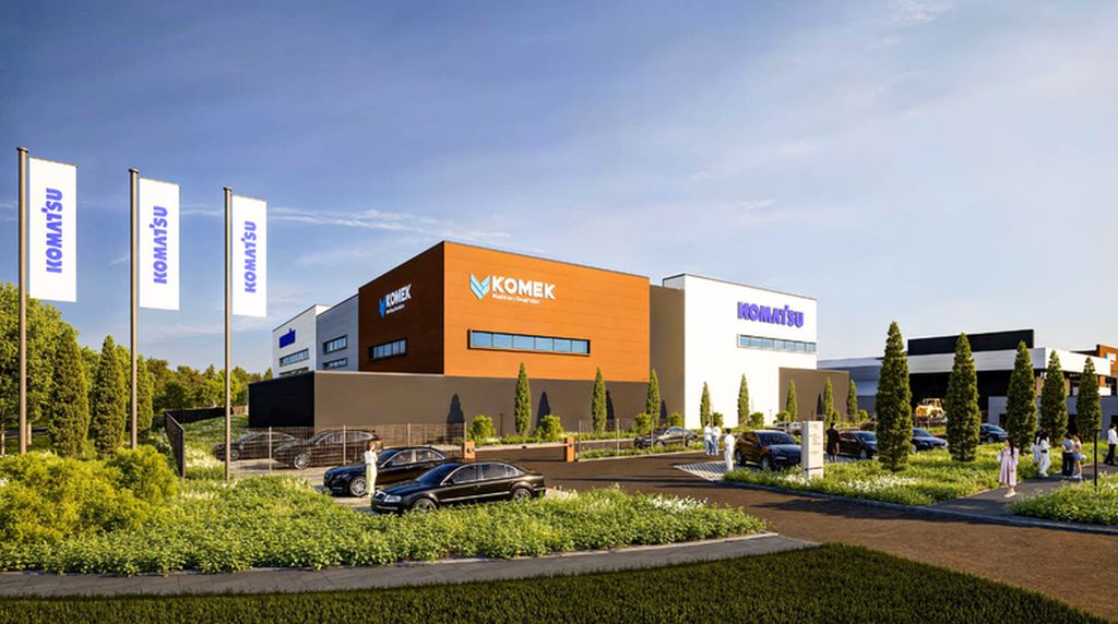 Komatsu full-cycle service centre — Astana