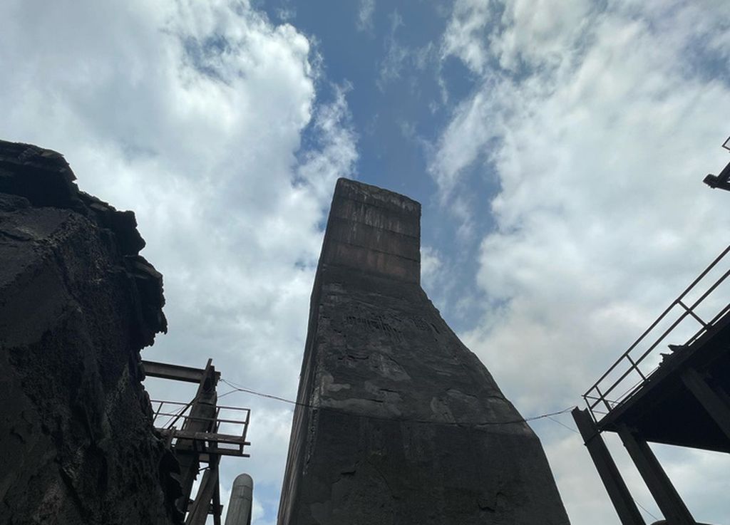 Reconstruction of quenching tower 1, by-product coke plant — Temirtau